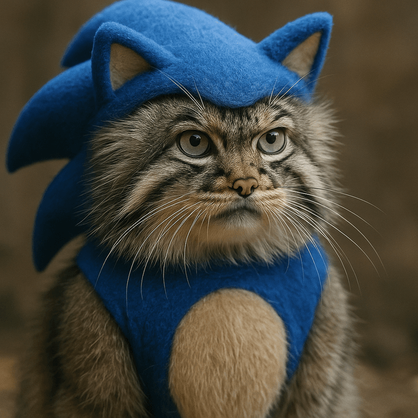 Кот-Соник Манул