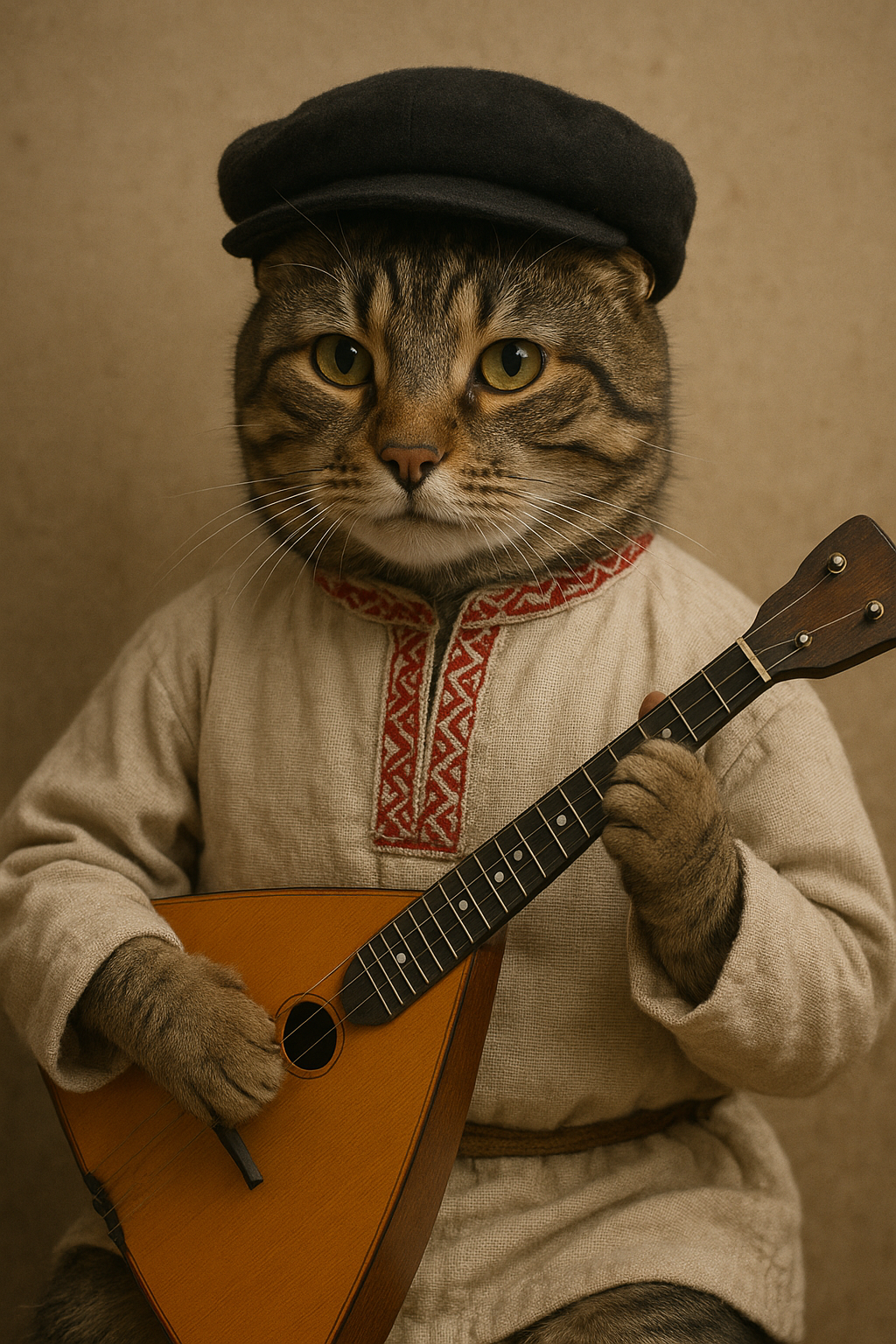 Кот-балалаечник
